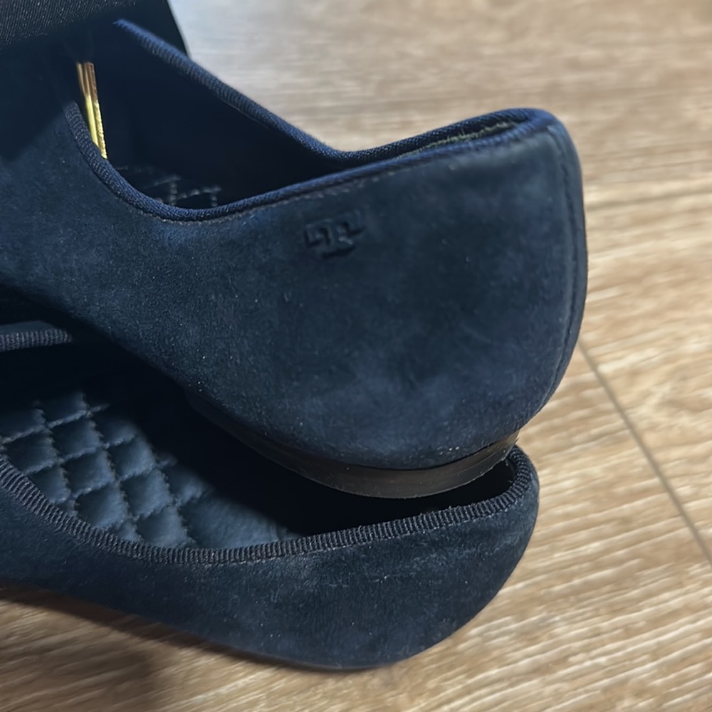 Tory Burch flats with ribbon laces size 7 - Picture 4 of 7